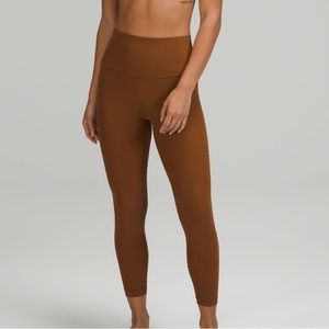 LULULEMON Align Ribbed Leggings Roasted Brown